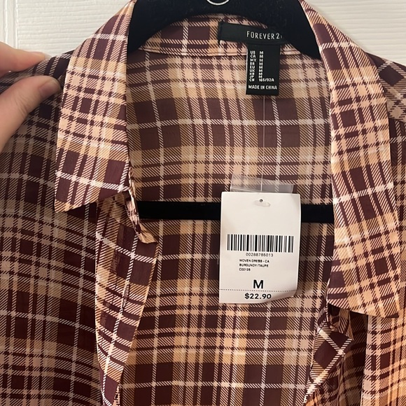 Forever 21 Boho Flannel - Picture 4 of 4